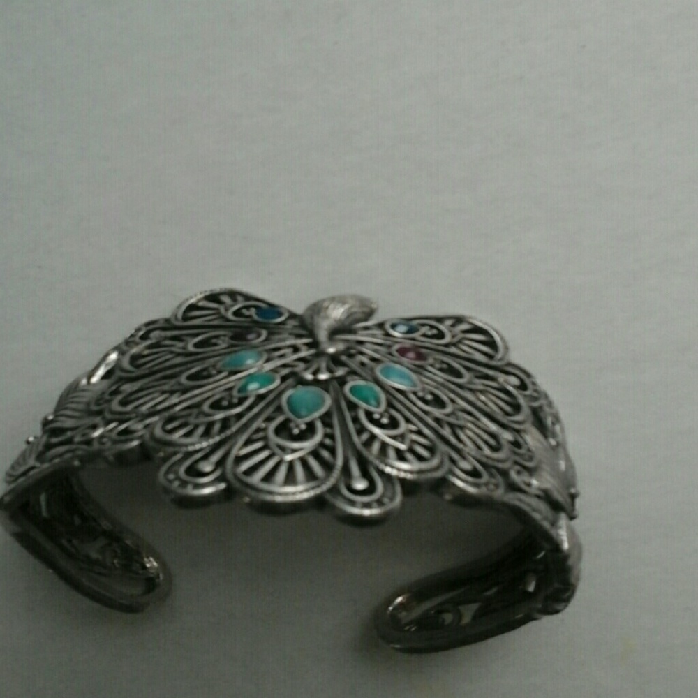 Lucky brand, peacock cuff bracelet - Picture 3 of 3